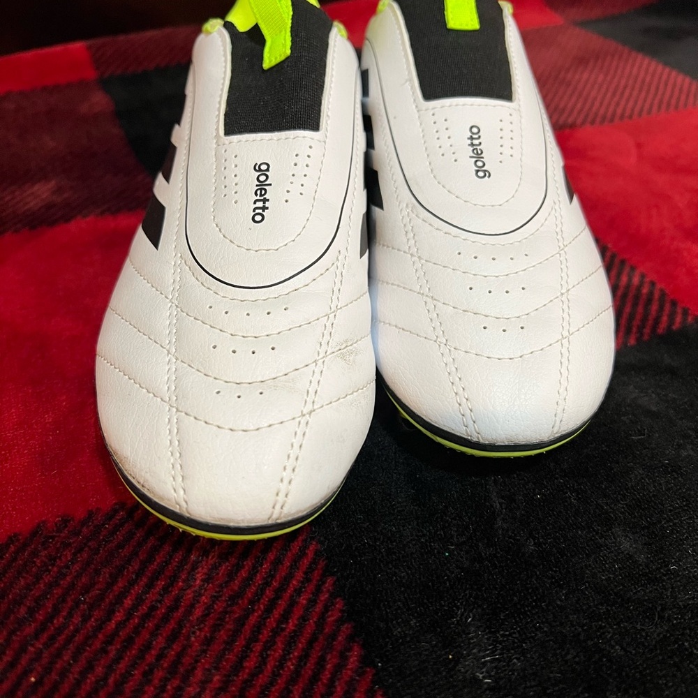 Adidas Neon Yellow Soccer Cleats